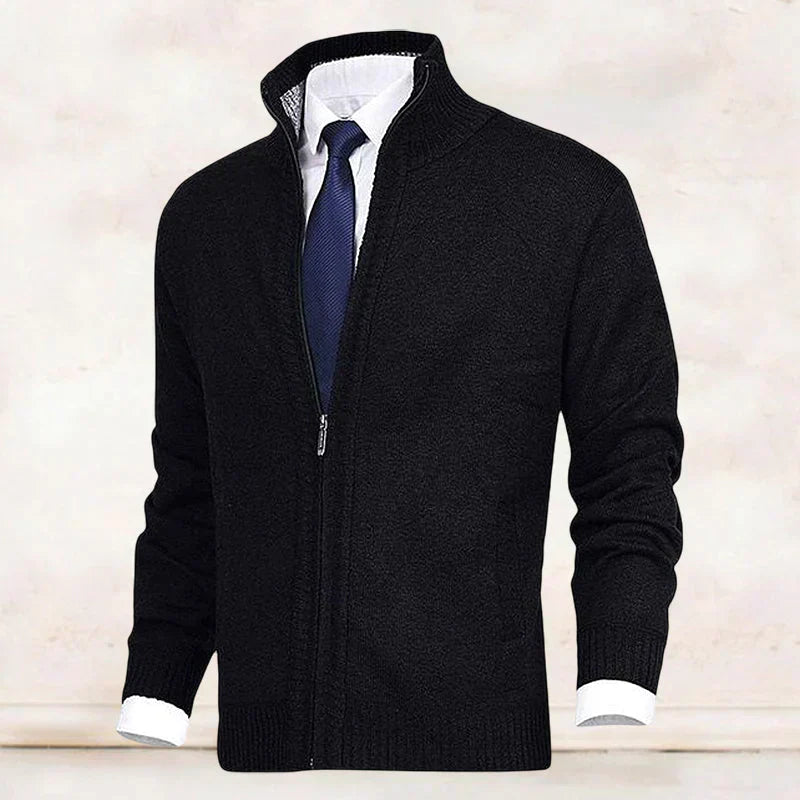 Saber – Cardigan mit Stehkragen