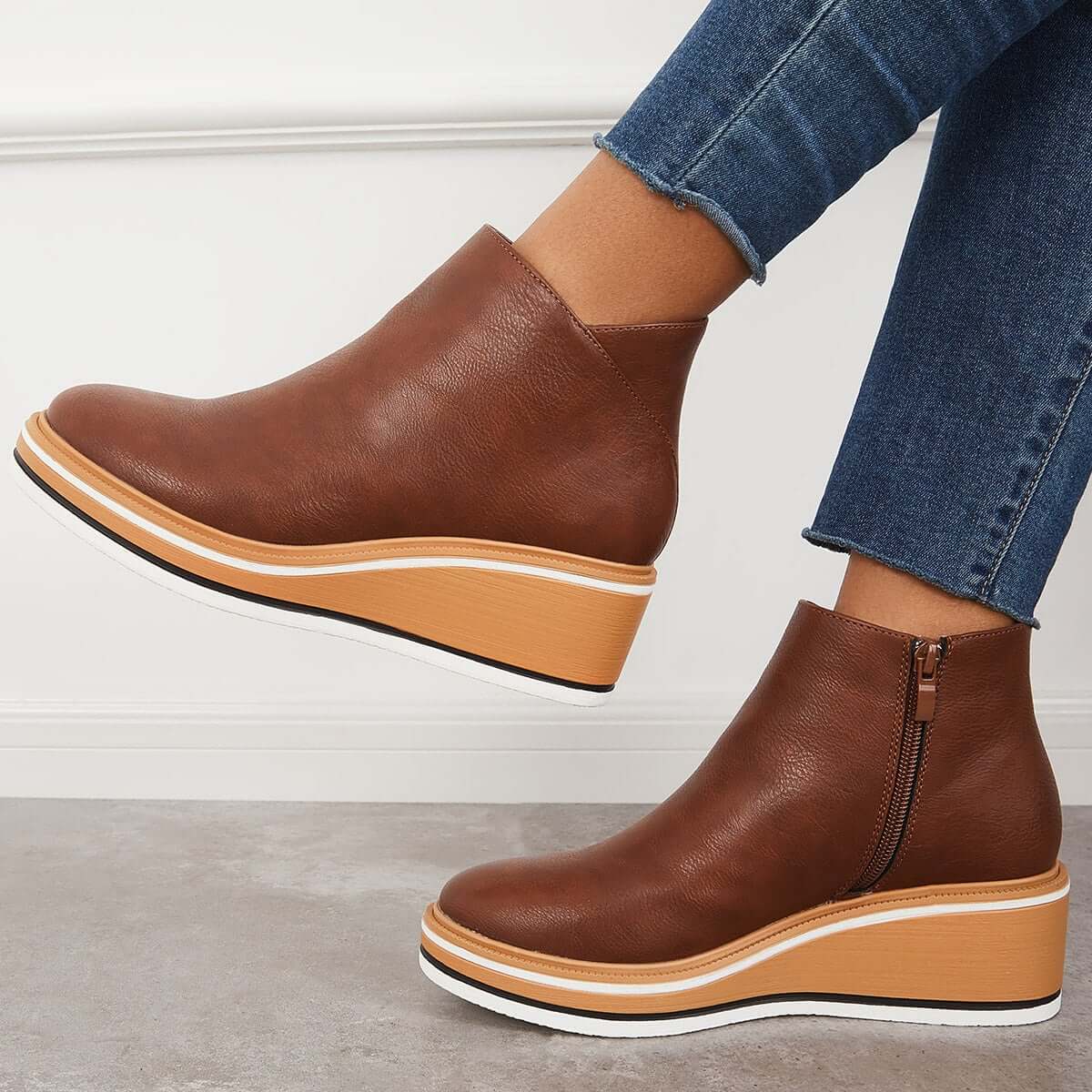 Danielle – Modische Plateaustiefel