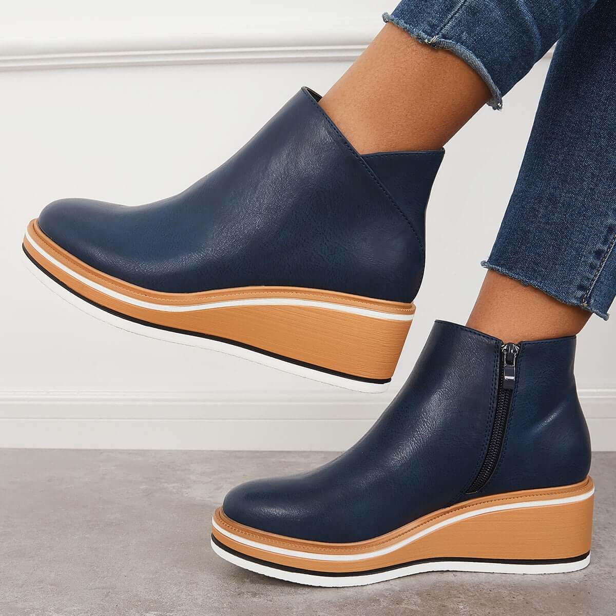 Danielle – Modische Plateaustiefel