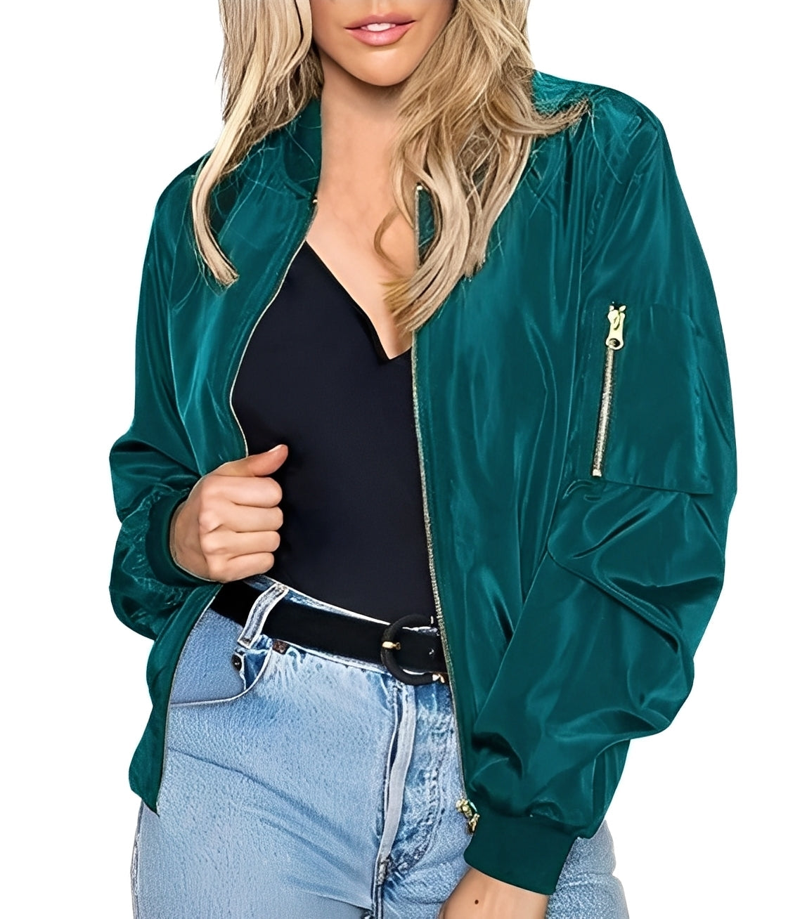 Angelle - Elegante und bequeme Damen-Bomberjacke