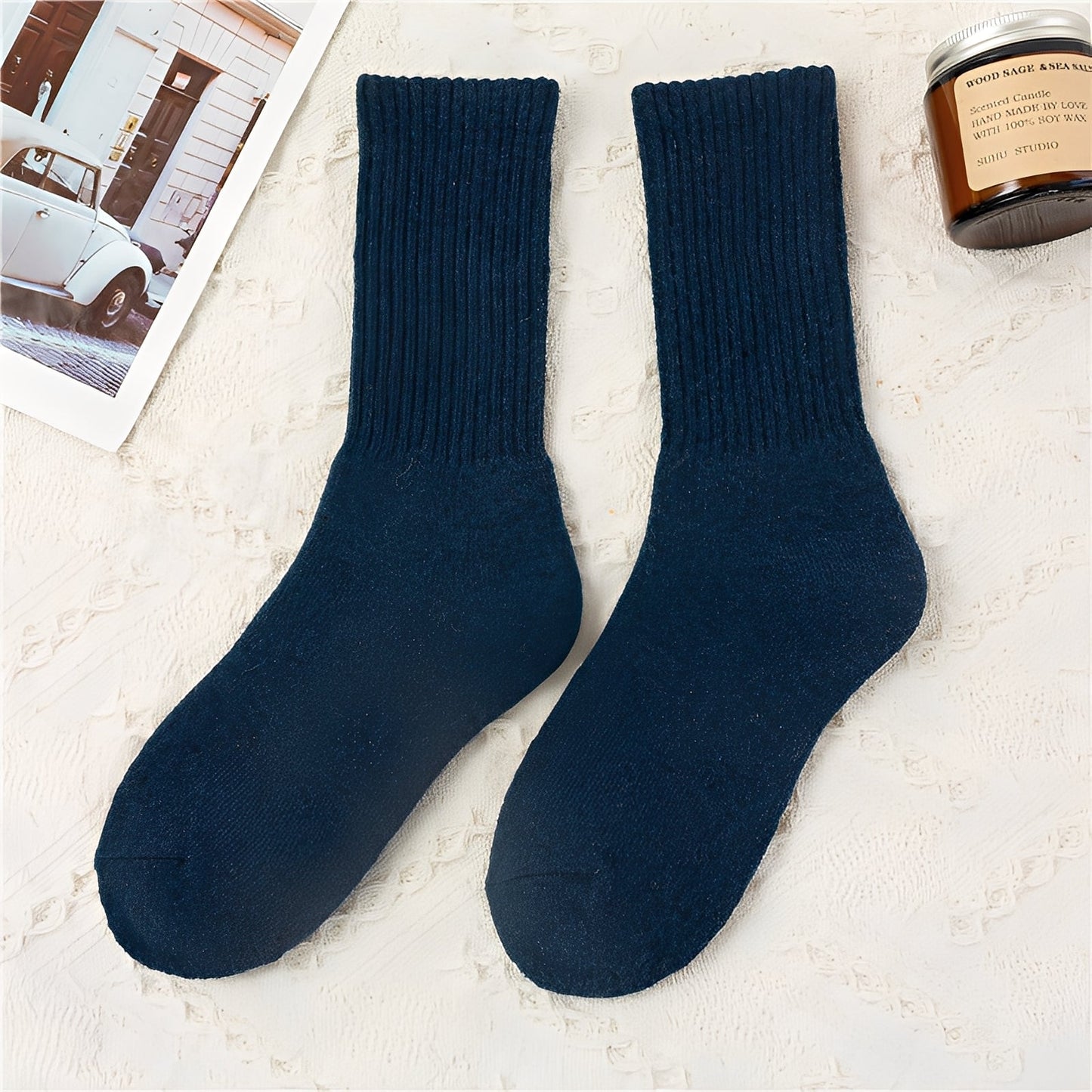 Carmella - Unisex-Socken, warm, dick und behaglich