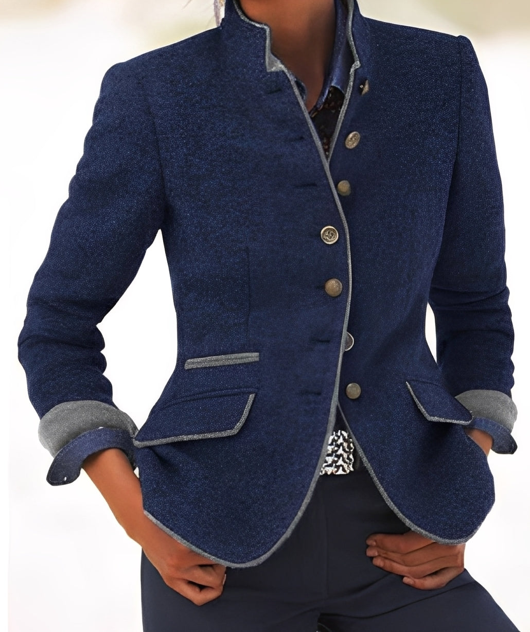 Kaelyn - Zeitgemäße Damenjacke mit praktischen Taschen für den Alltag