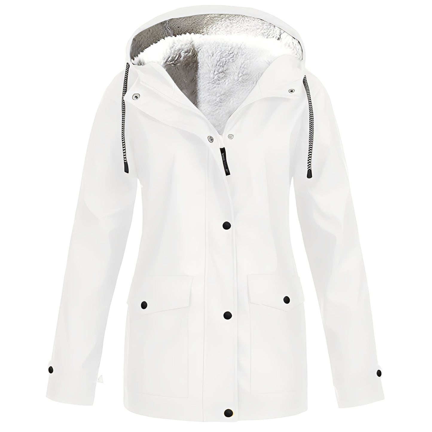 Abbigail - Vielseitige und wasserdichte Damenjacke mit Fleeceinnenfutter