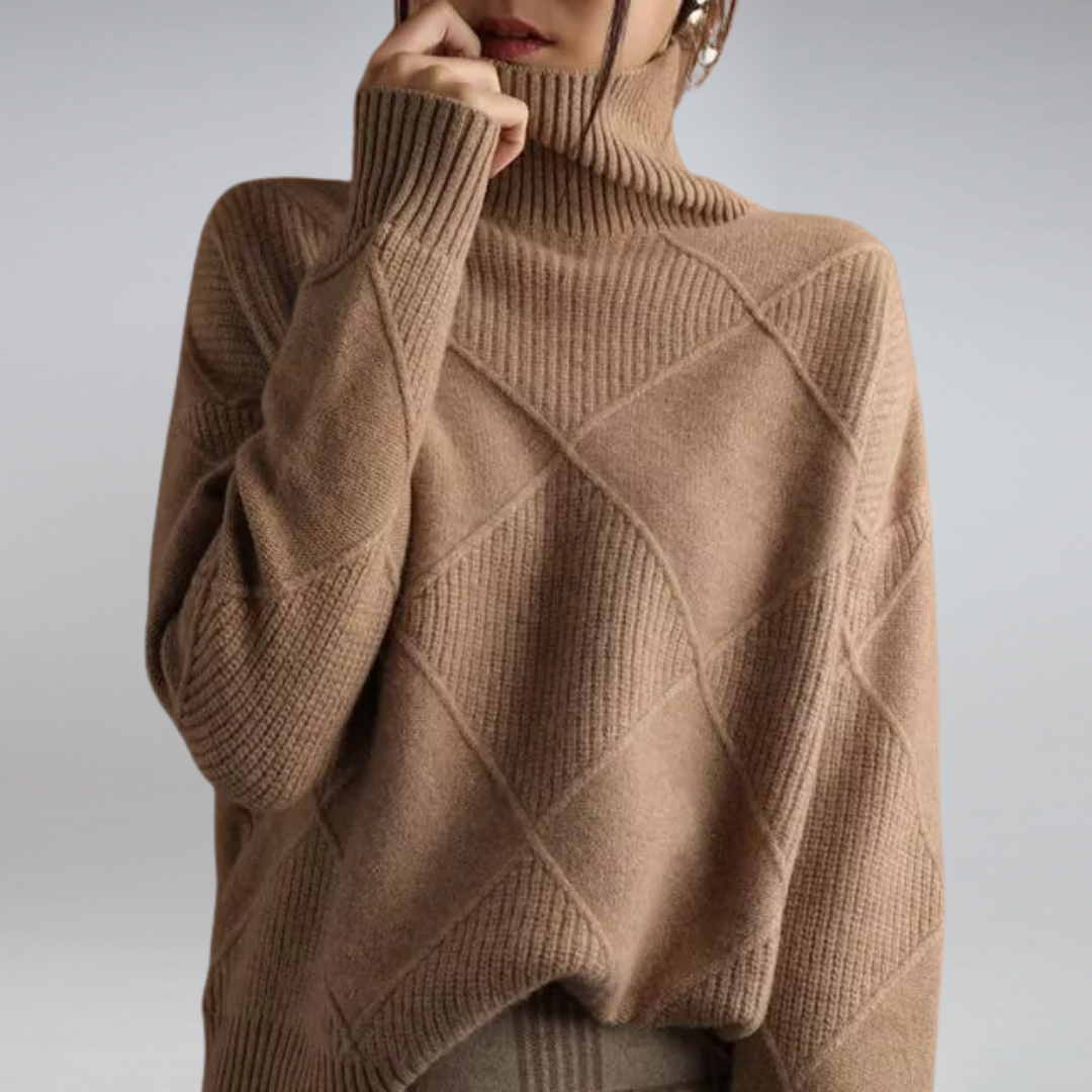 Camille – Rollkragenpullover aus Kaschmir für Damen