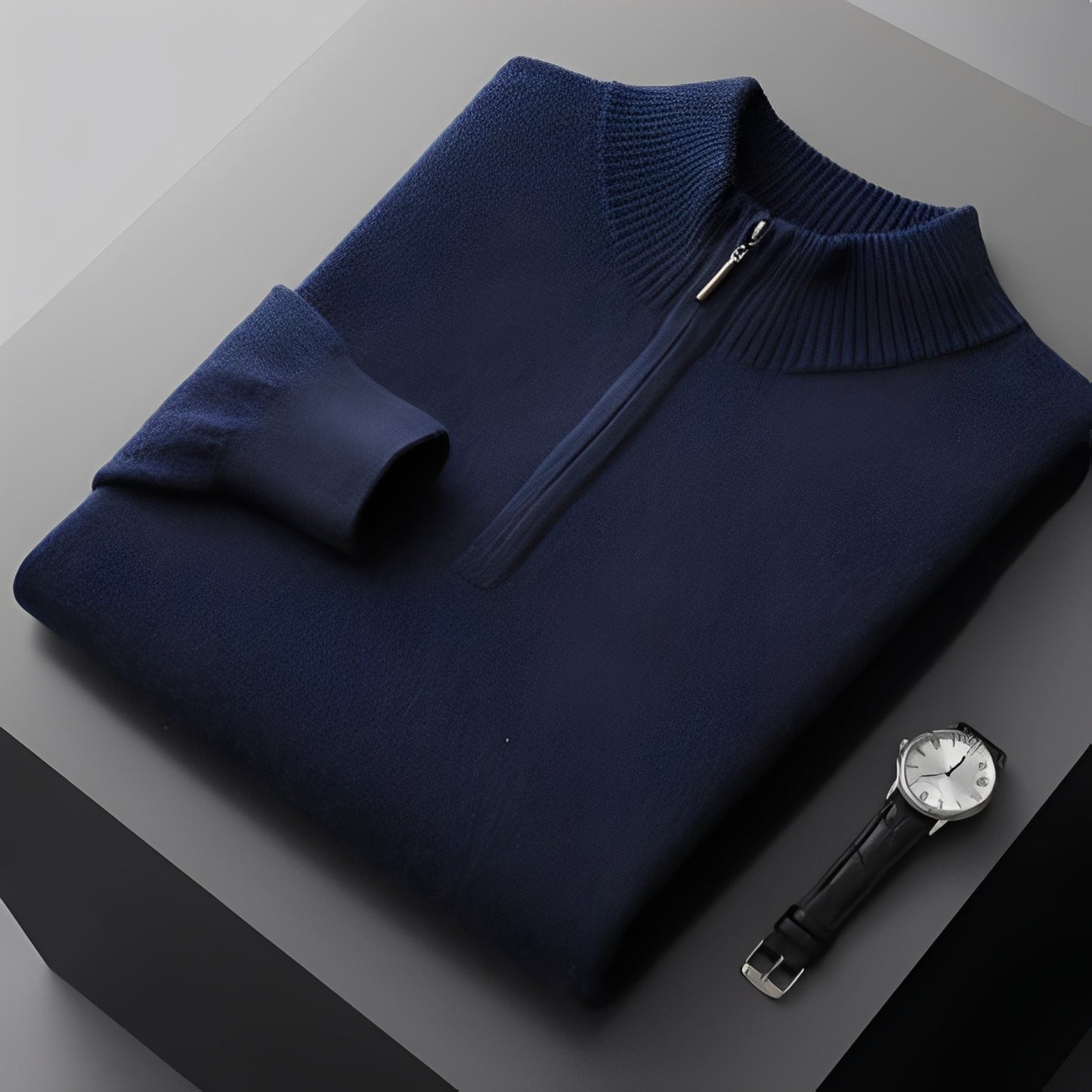 Weldon - Pullover für Herren mit halbem Zipper