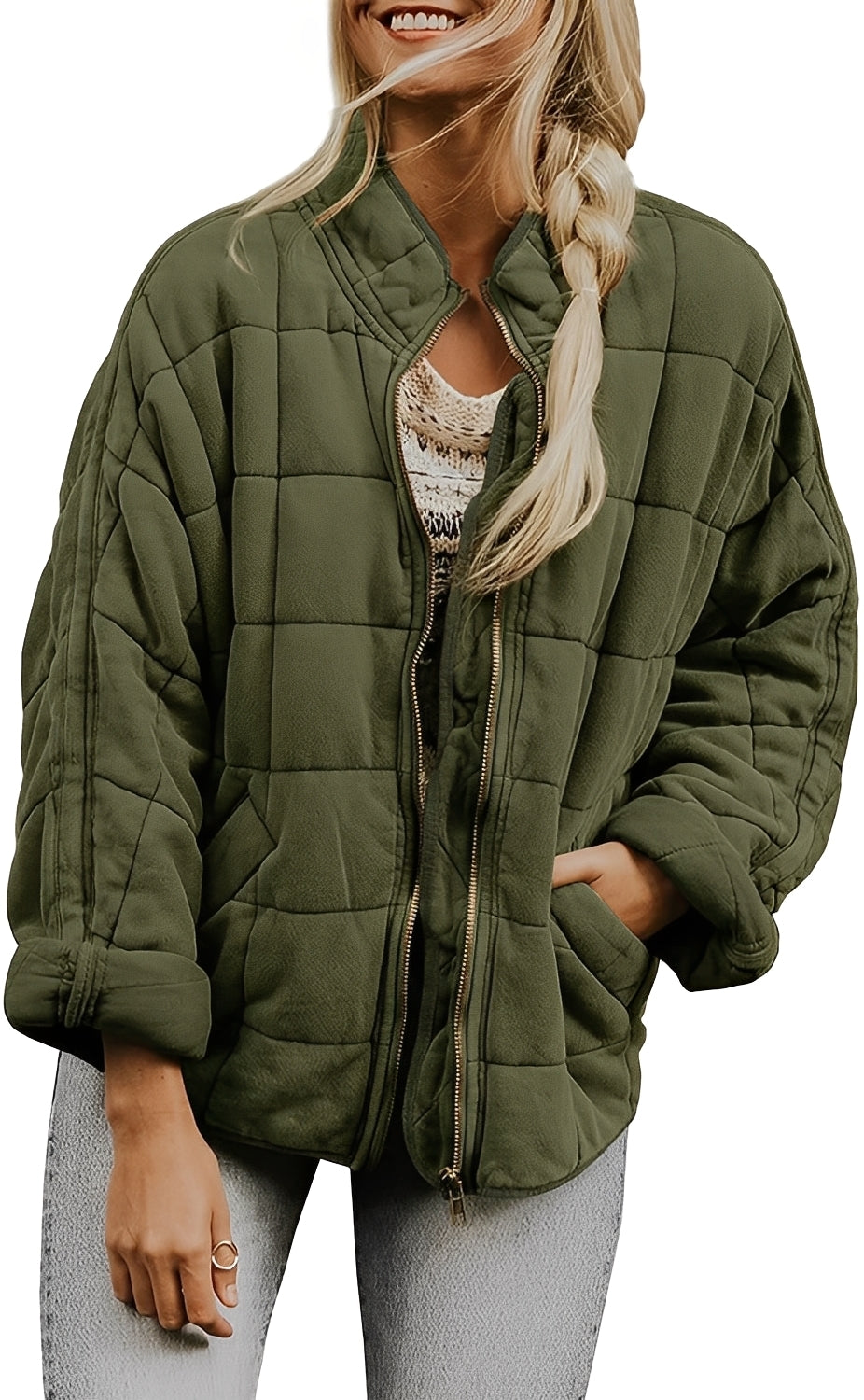 Mikaela - Damenweite Jacke für kühle Tage