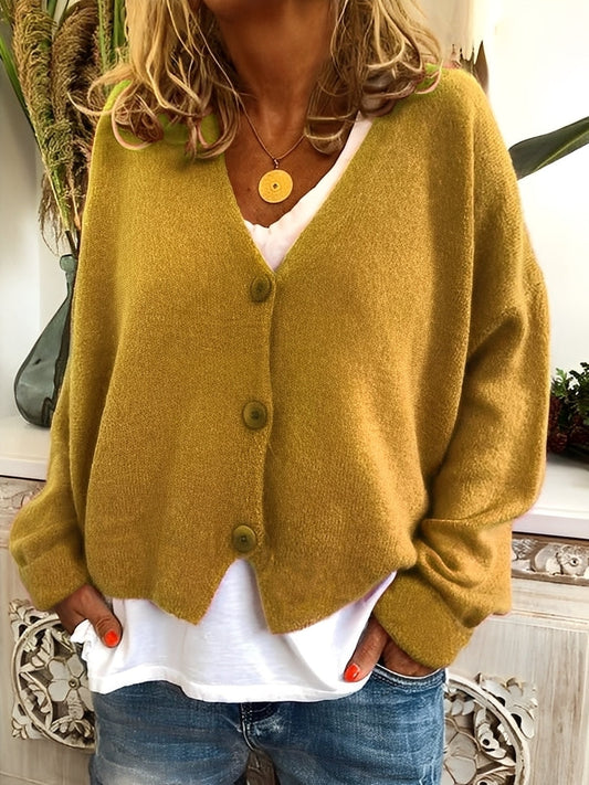Deena - Weicher, legerer und wärmerer Damen-Cardigan