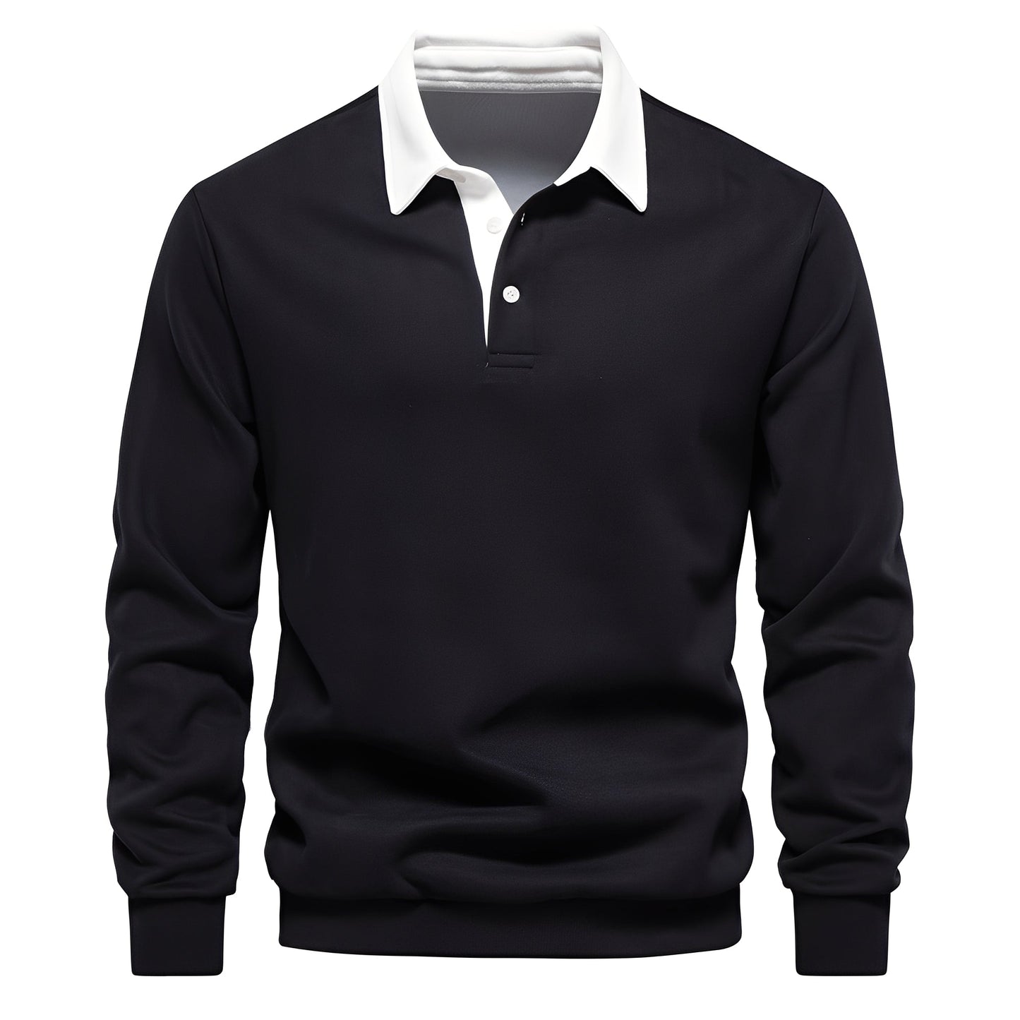 Sonnie - Herren-Langarm-Poloshirt für Komfort