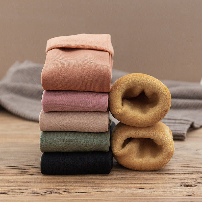Gloria - Kuschelige Samt-Wintersocken für Damen