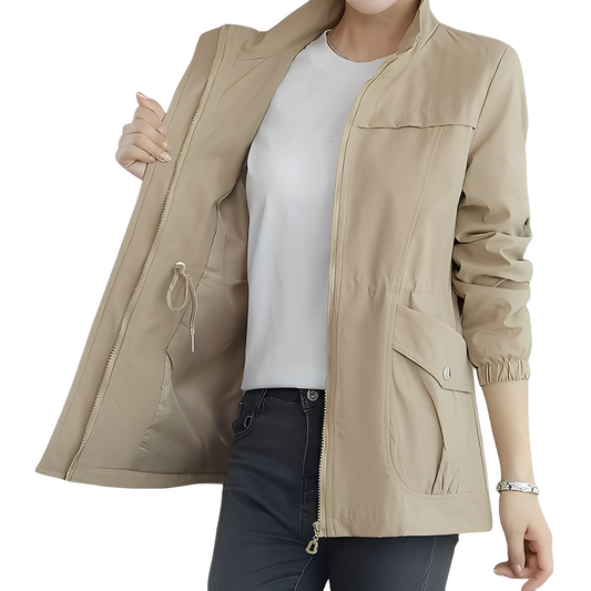 Gwenda - Modische Frauenjacke mit anpassbarer Taille
