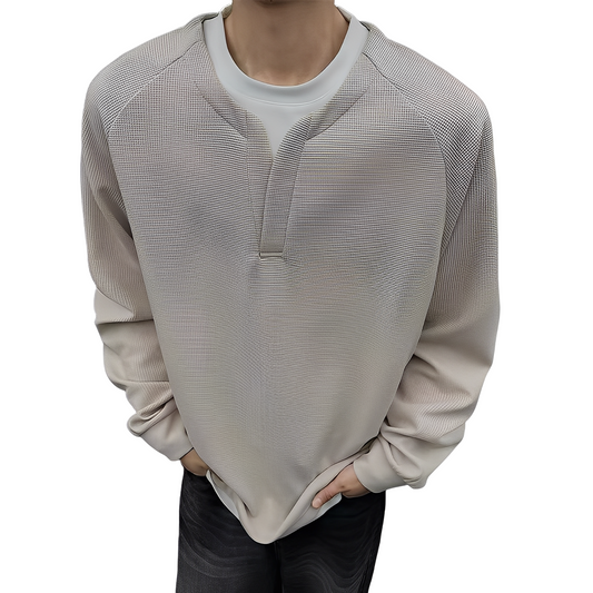 Dayton - Eleganter Herrenpullover mit stilvoller Waffelstruktur