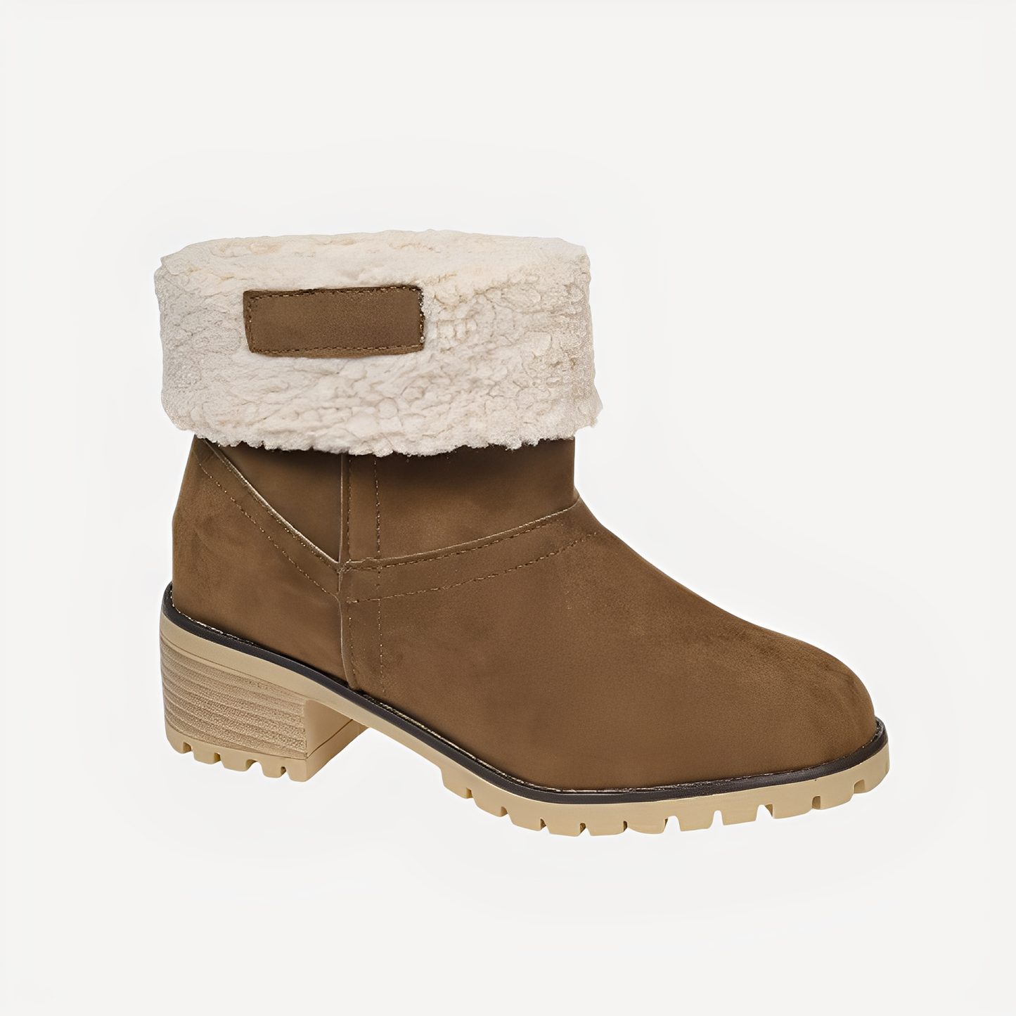 Claudia - Schicke, warme Damen-Winterstiefel mit Absatz