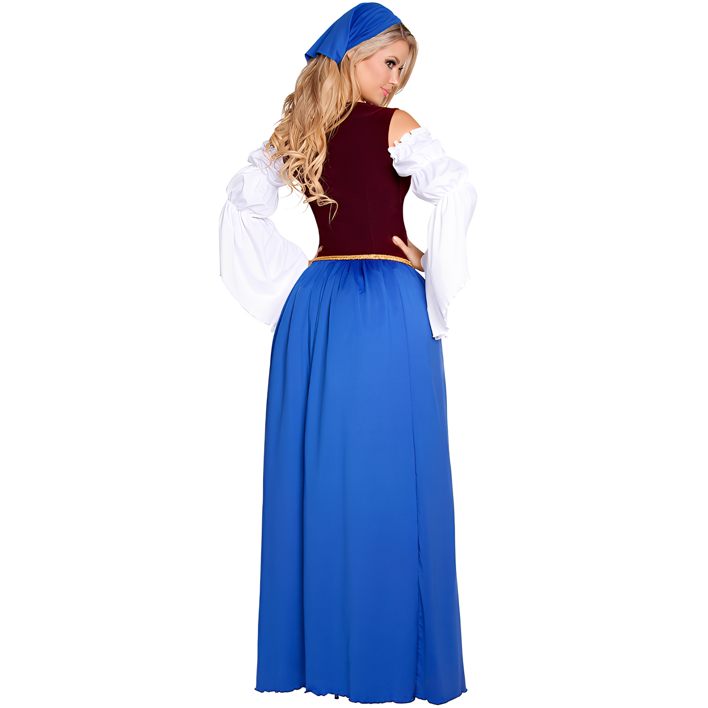 Katelynn - Langes traditionelles Retro-Kleid für Damen