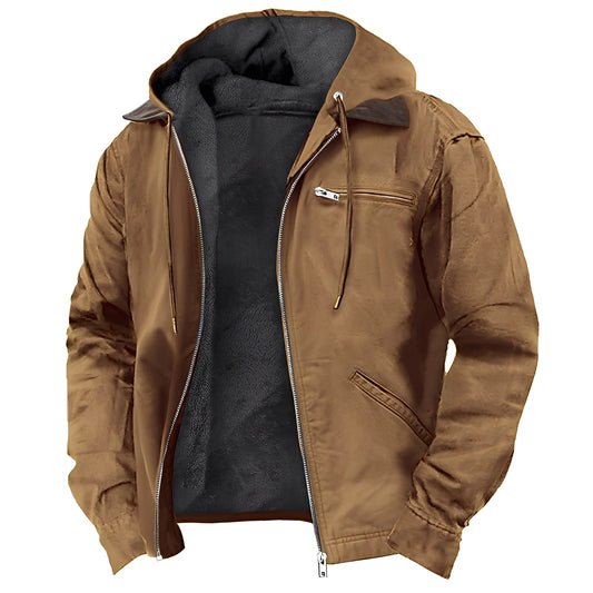 Wallace - Stylische Herren-Kapuzenjacke mit Taschen