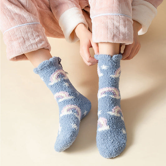 Ramona - Elegante, warme Wintersocken für Damen aus Fleece