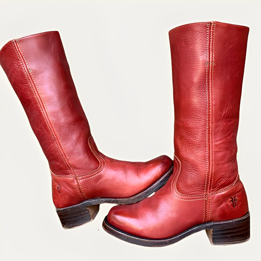Gloriana - Klassische Cowboystiefel für Damen mit Design