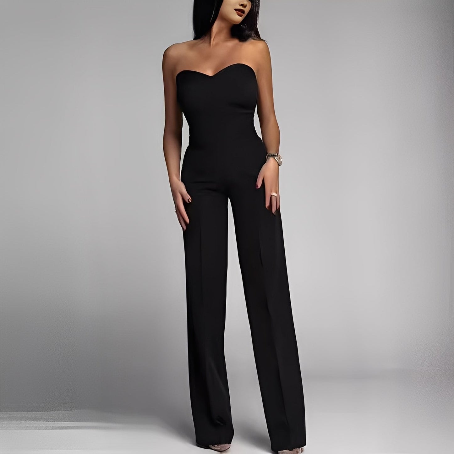 Briley - Stilvoller, modischer trägerloser Damen-Jumpsuit