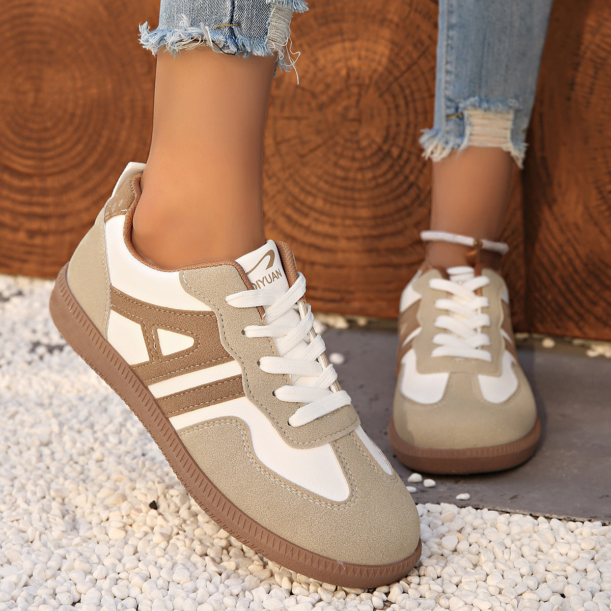 Macy - Bequeme Damenschnürschuhe
