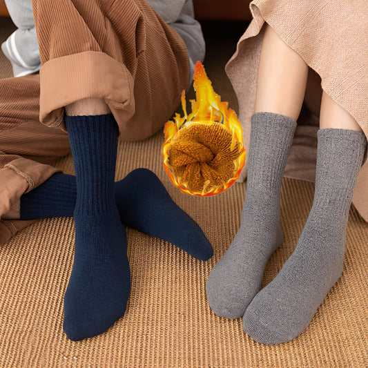 Carmella - Unisex-Socken, warm, dick und behaglich