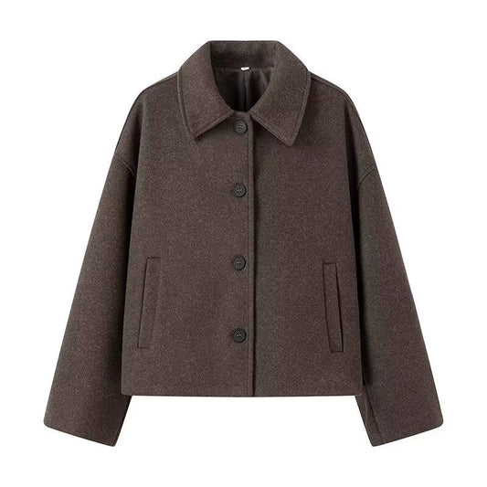 Adeline - Schicker Damenmantel im Übergröße-Stil
