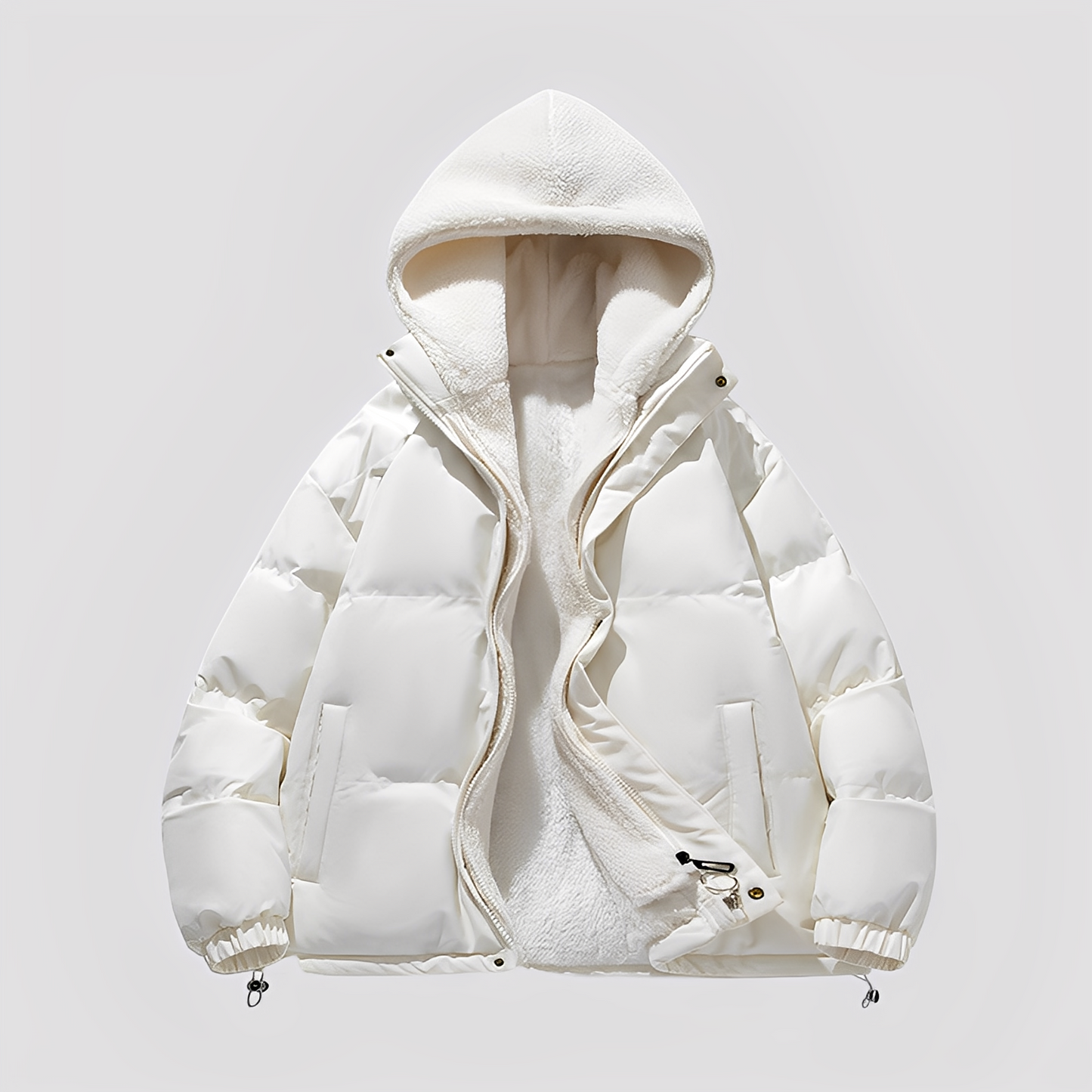 Morris - Modische Herrenjacke mit lockerem Schnitt und Fleece-Innenfutter