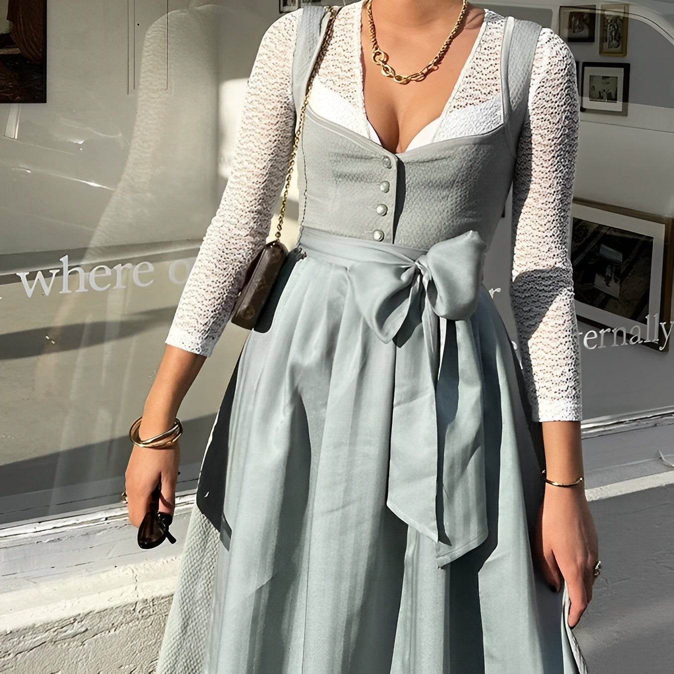 Mikhaila - Wunderschönes Kleid für Frauen zum Oktoberfest