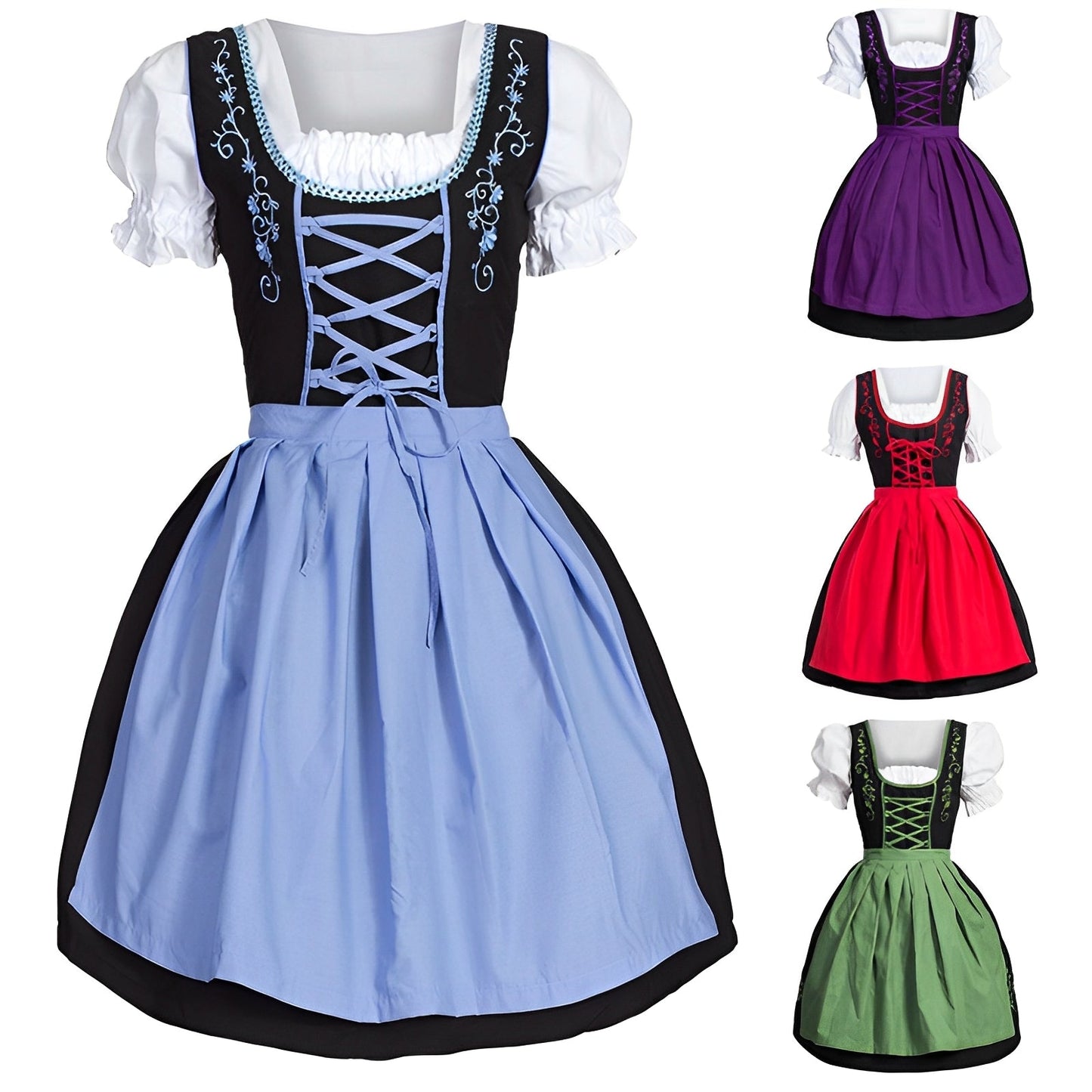 Tiffani - Bequemes traditionelles Kleid für Damen zum Oktoberfest