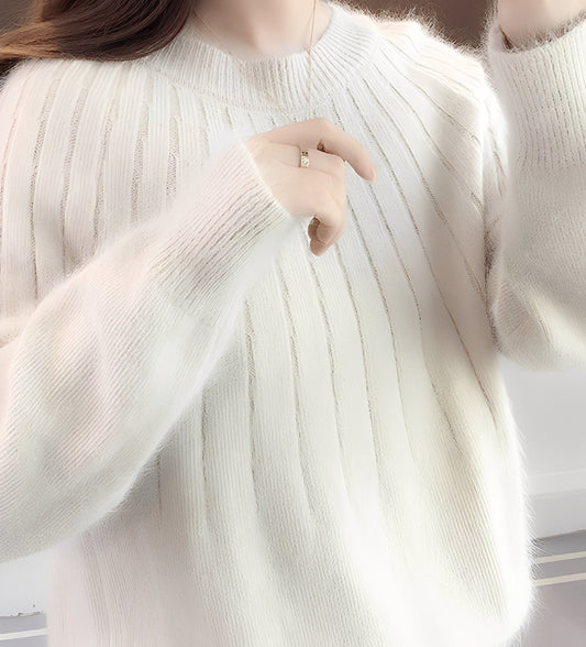 Josslyn - Eleganter Damen-Kaschmirpullover in bequemer Passform