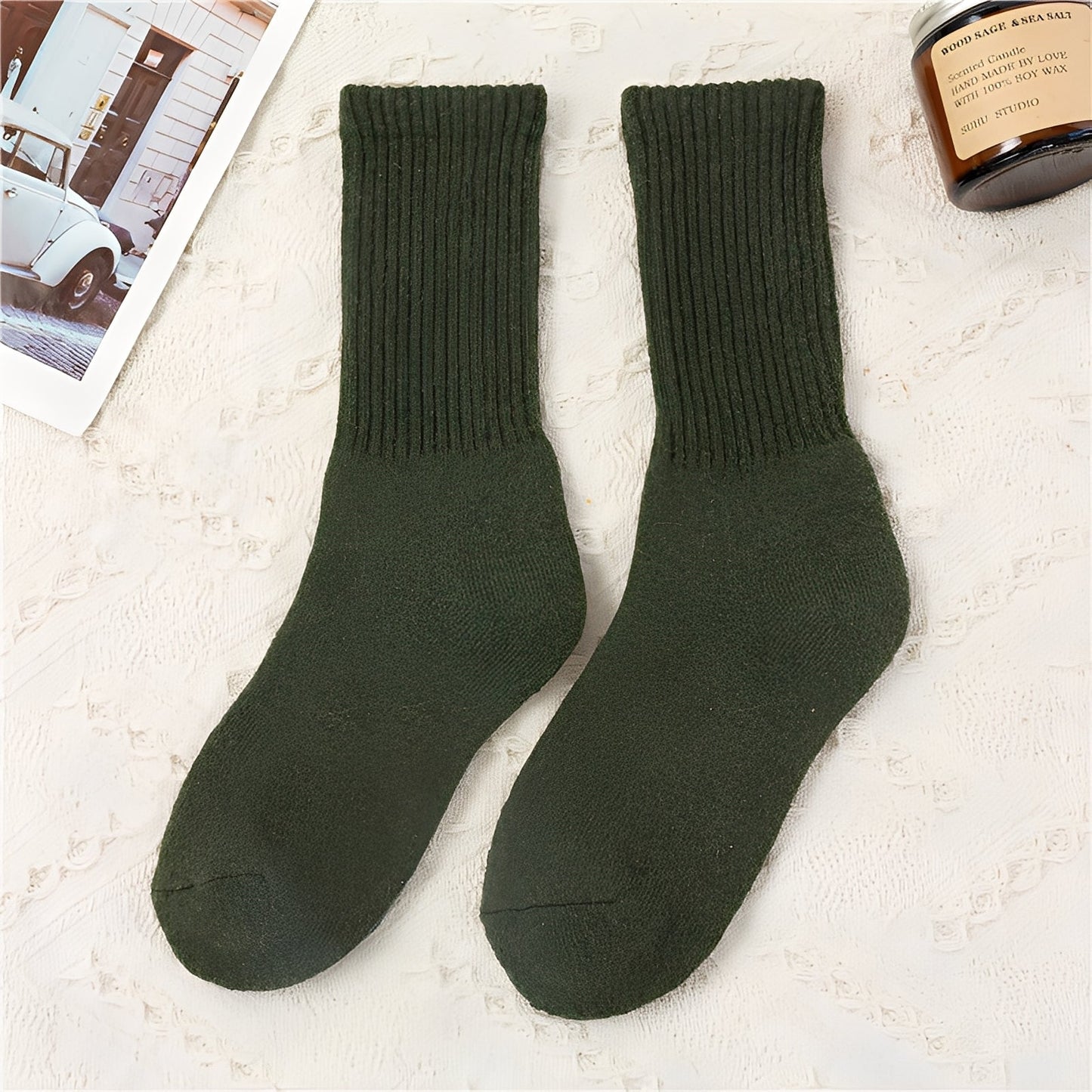 Carmella - Unisex-Socken, warm, dick und behaglich