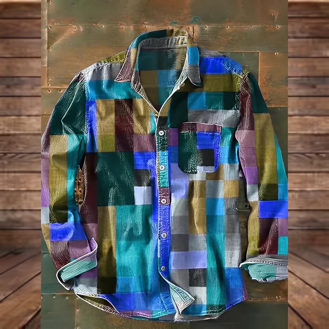 Gontran - Elegantes Hemd mit praktischer Tasche für Herren