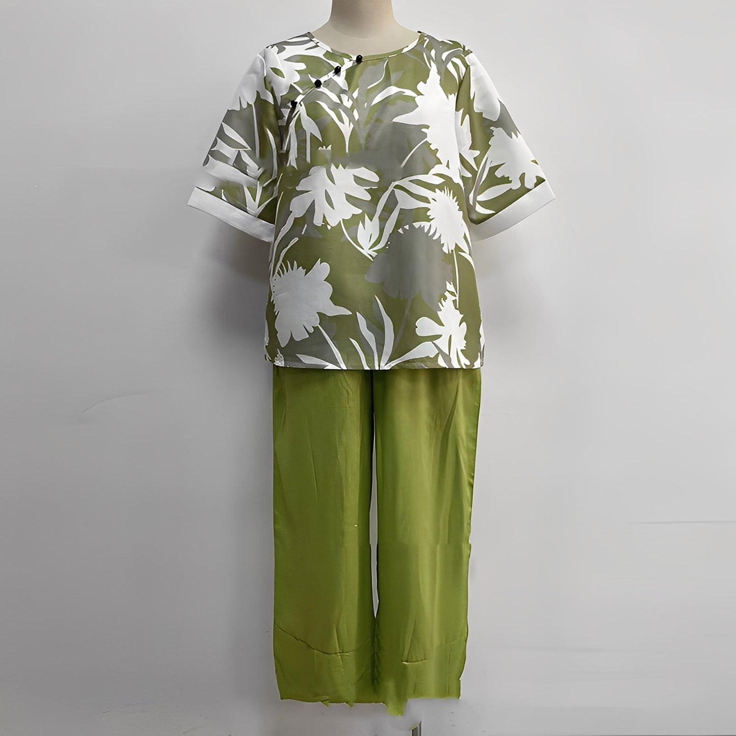 Hyazinthe - Elegante Hemden und Hosen für Frauen Set