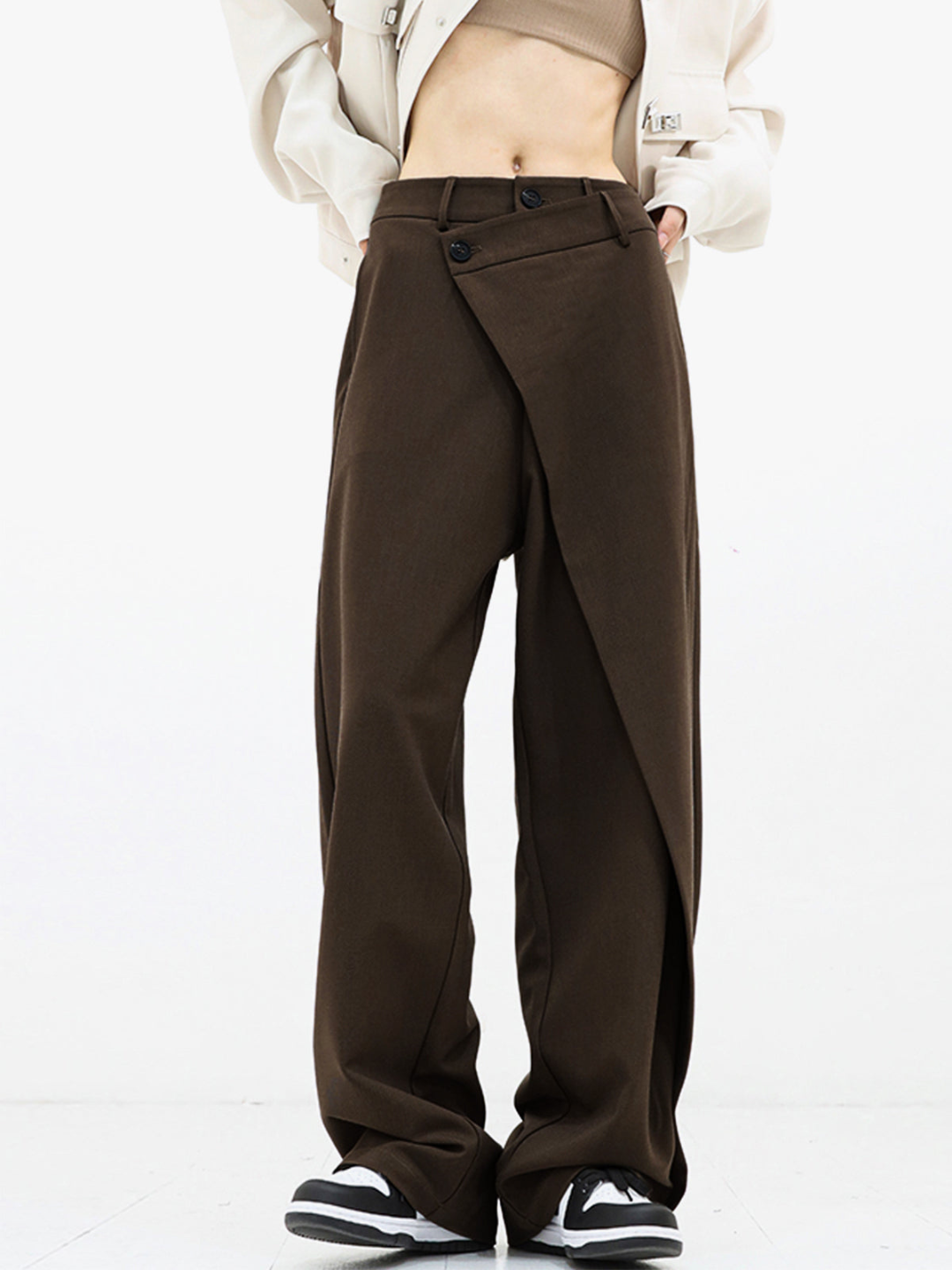 Luciana – Elegante Weitbein-Hose
