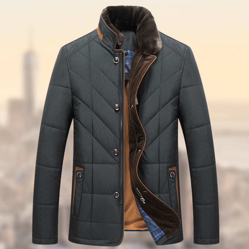 Johnson - Moderne, warme Herrenjacke mit Futter