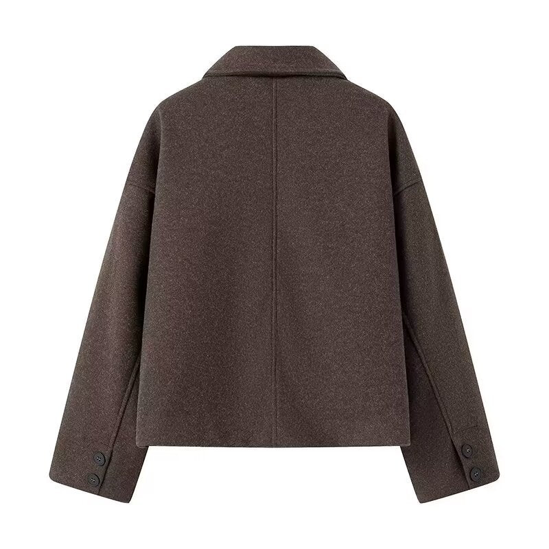 Adeline - Schicker Damenmantel im Übergröße-Stil