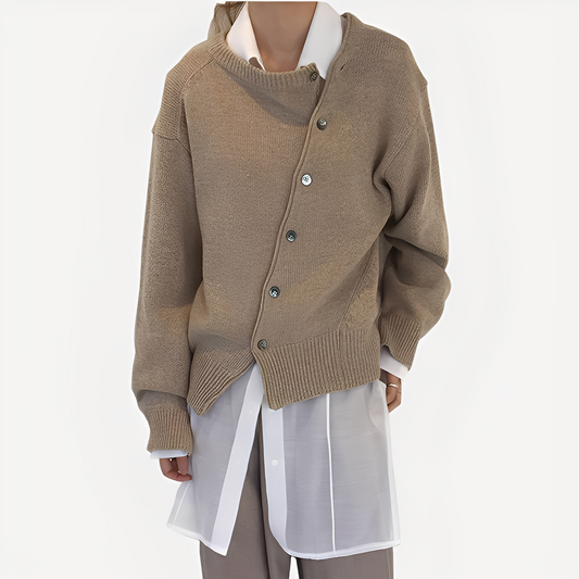 Susanne - Stilvolle und bequeme Strickjacke zum Überziehen