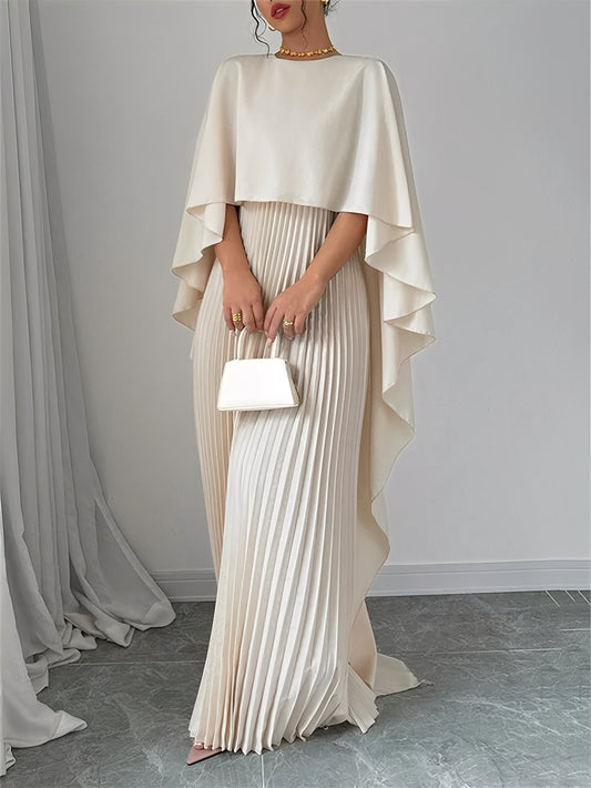 Katherine - Schickes, locker geschnittenes langes Damenkleid