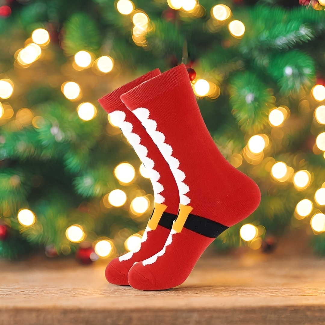 Rowena - Modische Unisex-Weihnachtssocken
