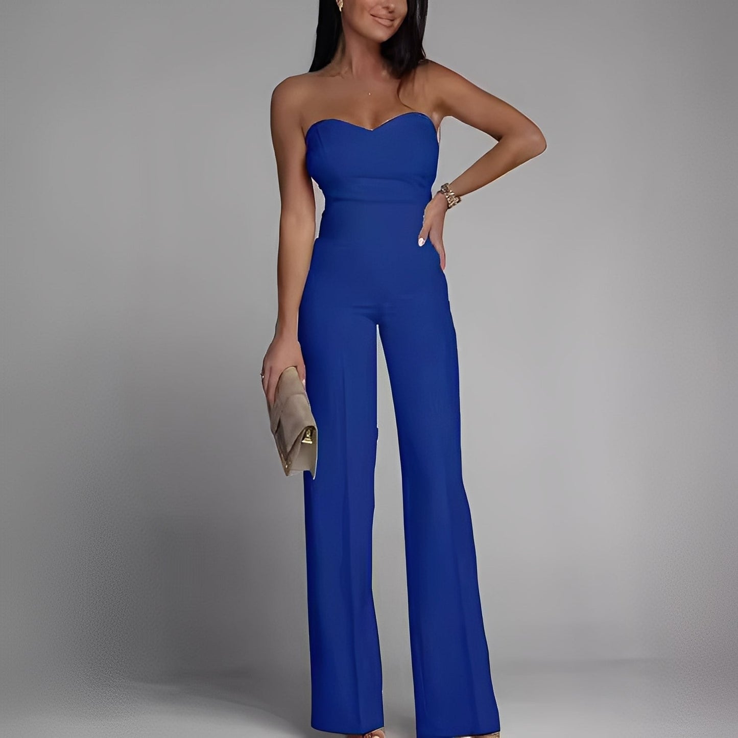 Briley - Stilvoller, modischer trägerloser Damen-Jumpsuit