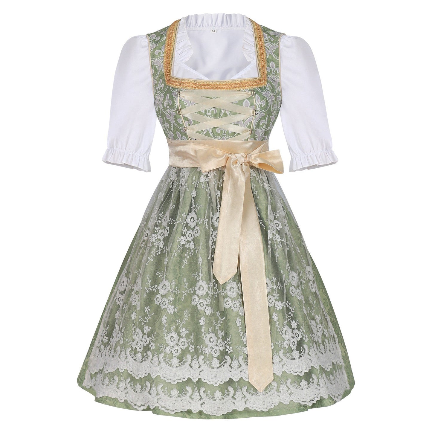 Ashlie - Traditionelles Damen-Oktoberfest-Outfit mit Schlitz