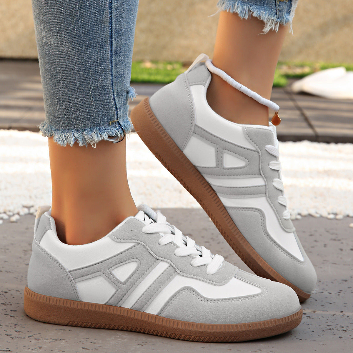 Macy - Bequeme Damenschnürschuhe