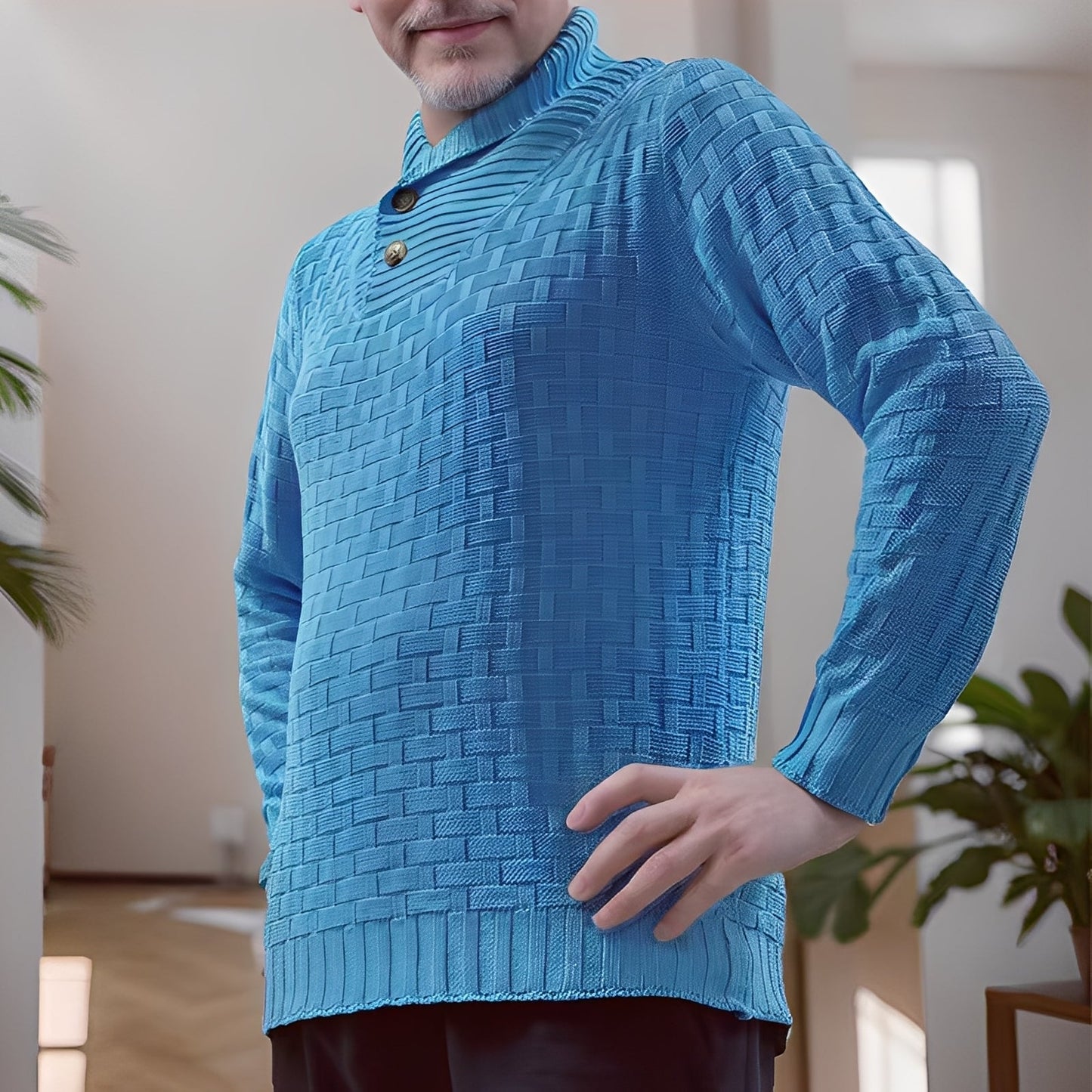 Weldon - Eleganter Rollkragenpullover für Herren