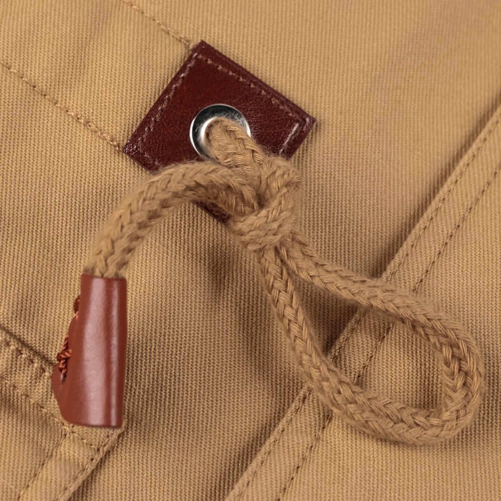 Dominic - Edle Samtjacke mit entfernbarer Kapuze für Herren