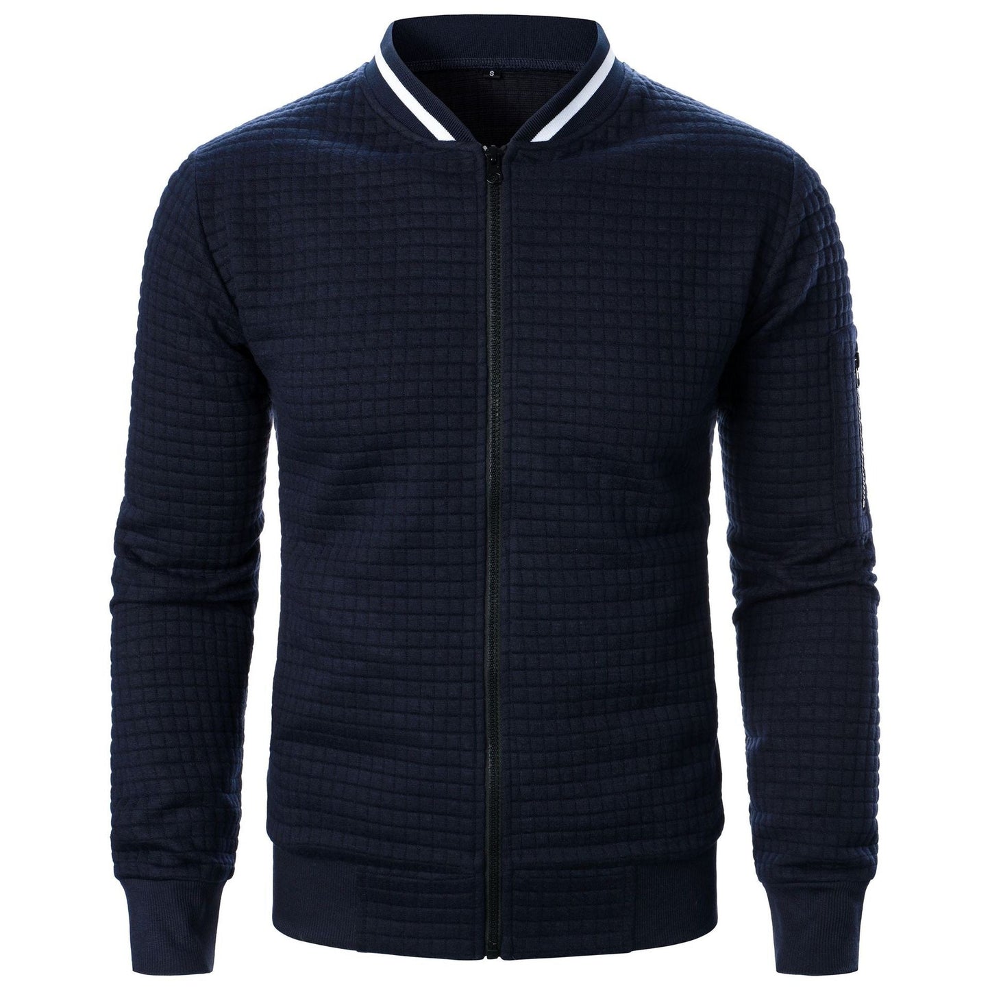 Malcom - Trendiger Herrenpullover mit Reißverschluss
