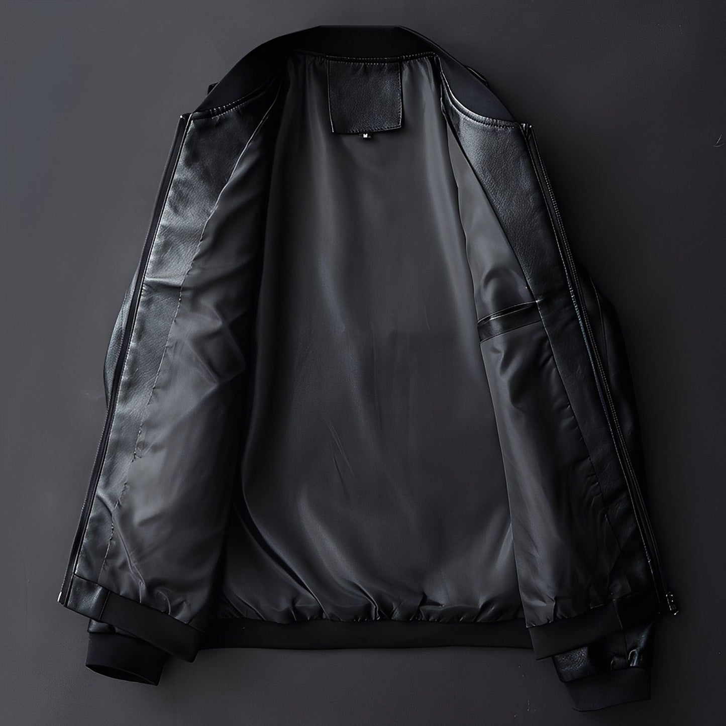 Jeremy - Modische Biker-Lederjacke für Männer