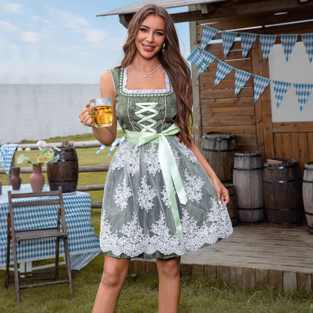 Malani - Elegantes Damen-Dirndl mit Spitze