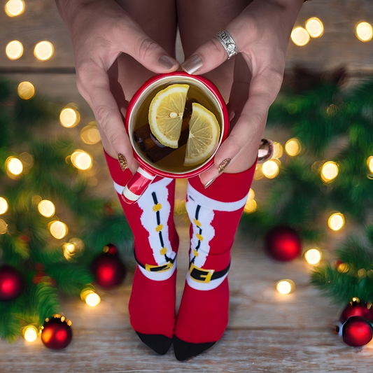 Rowena - Modische Unisex-Weihnachtssocken