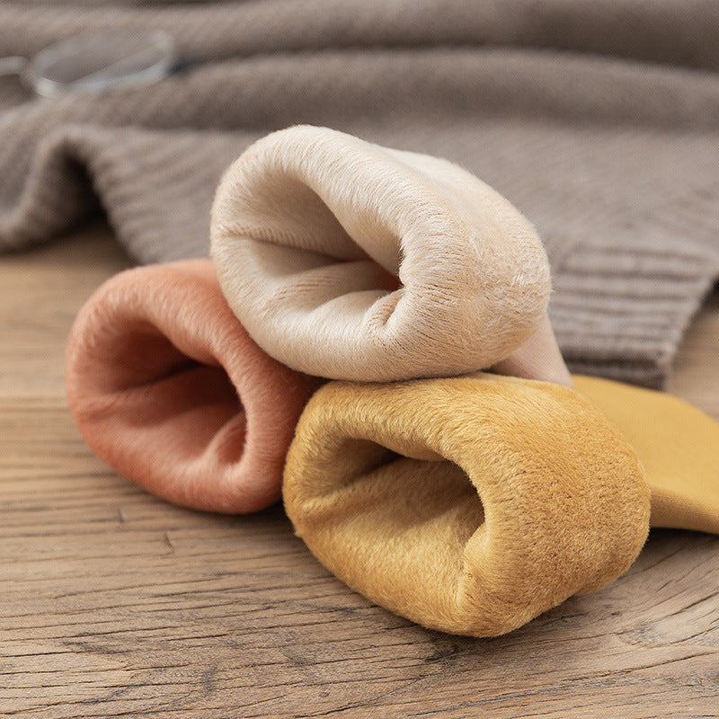 Gloria - Kuschelige Samt-Wintersocken für Damen