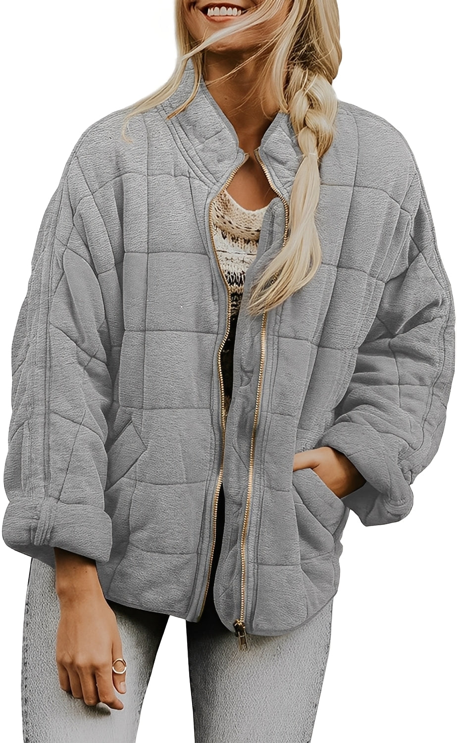 Mikaela - Damenweite Jacke für kühle Tage