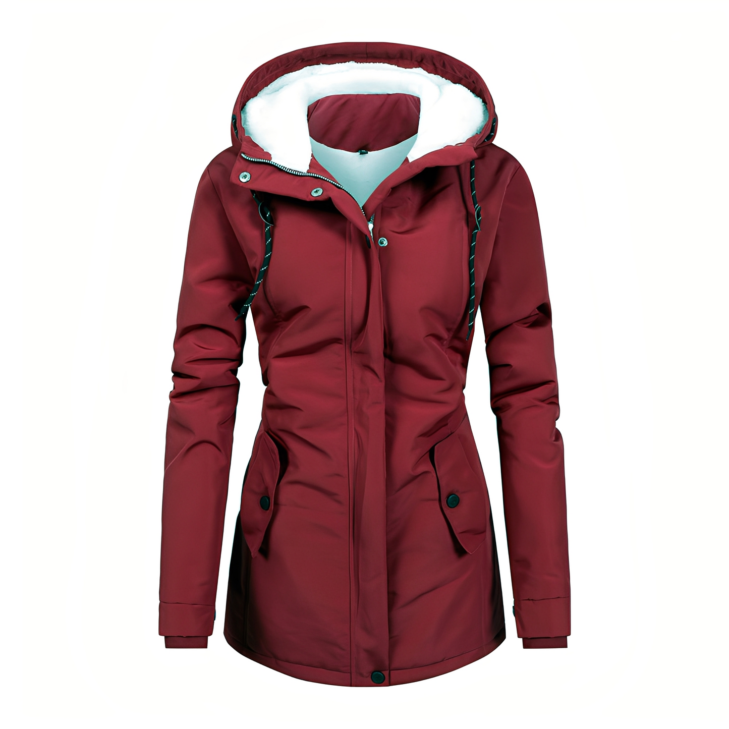 Hilary - Stilvolle Damen-Winterjacke mit Kapuze