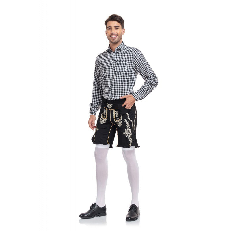 Jaxson - Klassisches kariertes Oktoberfest-Hemd für Herren